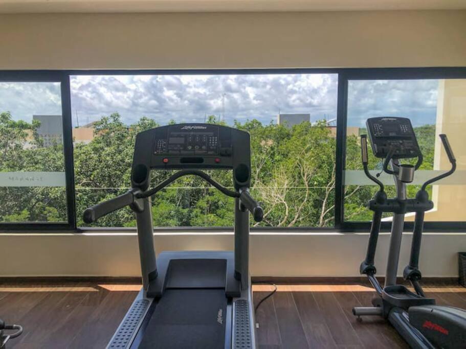 Suit Next To The Common Top Roof Exclusive Building Kingsize Bed 2 Super Pools, Gym, Grill Tulum Exteriör bild