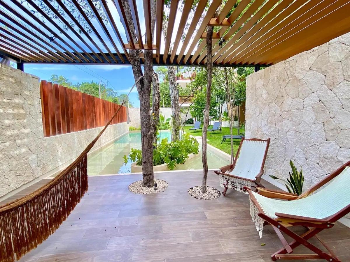 Suit Next To The Common Top Roof Exclusive Building Kingsize Bed 2 Super Pools, Gym, Grill Tulum Exteriör bild