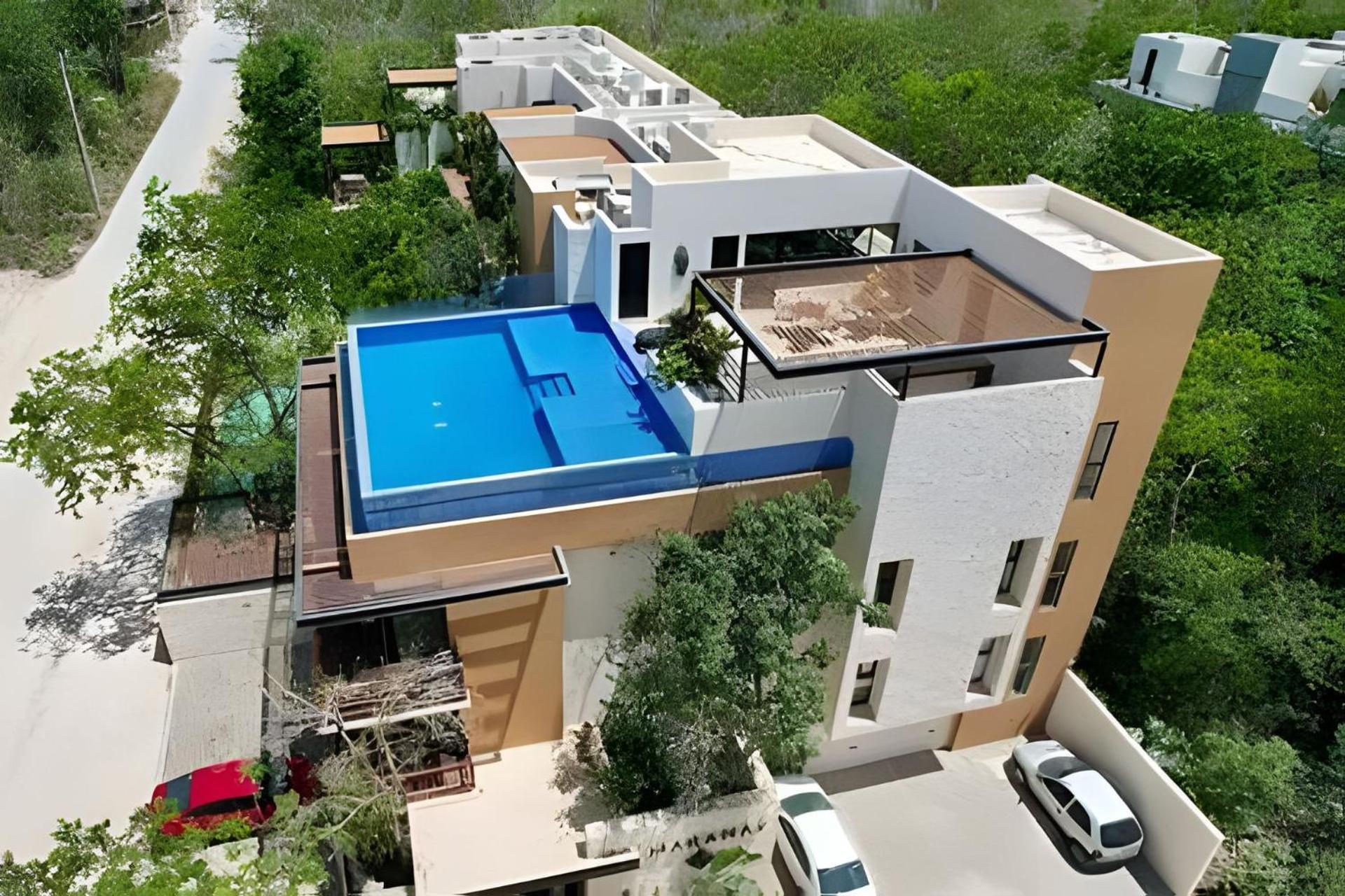 Suit Next To The Common Top Roof Exclusive Building Kingsize Bed 2 Super Pools, Gym, Grill Tulum Exteriör bild
